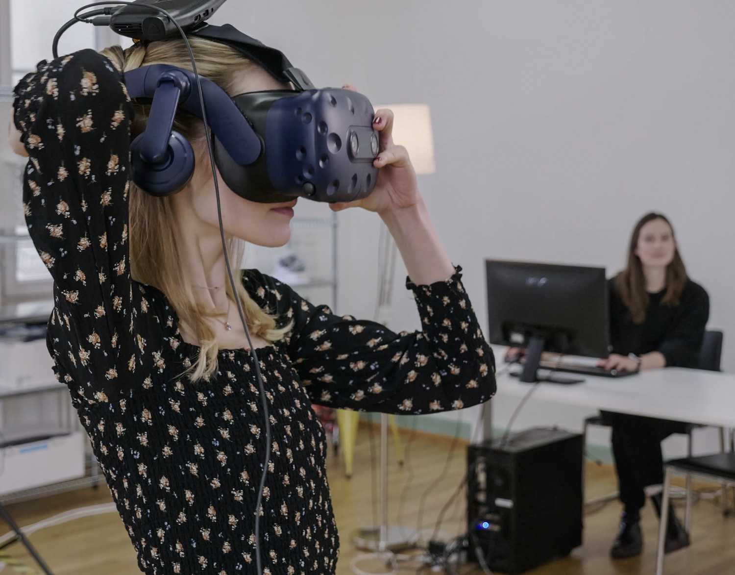 VR training in action